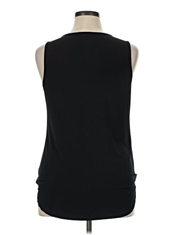 Espresso Sleeveless Blouse (view 2)