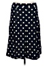 Downeast Polka Dots Blue Casual Skirt Size M - photo 1
