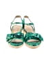 Talbots Tropical Green Wedges Size 8 1/2 - photo 2