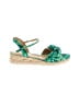 Talbots Tropical Green Wedges Size 8 1/2 - photo 1