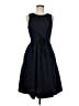 H&M 100% Polyester Black Casual Dress Size 8 - photo 1