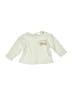 Zara Ivory Long Sleeve T-Shirt Size 1-3 mo - photo 1