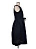 H&M 100% Polyester Black Casual Dress Size 8 - photo 4