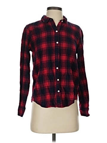 Aerie Long Sleeve Button-Down Shirt (view 1)