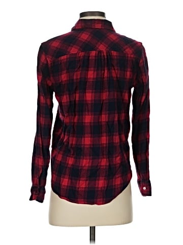 Aerie Long Sleeve Button-Down Shirt (view 2)