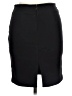 dazz Solid Black Formal Skirt Size L - photo 2