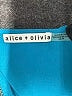 Alice + Olivia 100% Polyester Teal Cocktail Dress Size XS - photo 7
