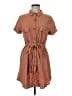 Blu Pepper Brown Casual Dress Size M - photo 1