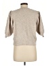 Joie Tweed Silver Pullover Sweater Size M - photo 2
