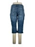 St. John's Bay Color Block Blue Jeans Size 14 - photo 2