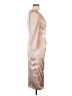 Theia Metallic Silver Cocktail Dress Size 10 - photo 4