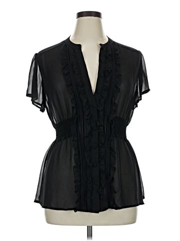 Torrid Short Sleeve Blouse (view 1)