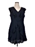 BCBGMAXAZRIA 100% Polyester Blue Cocktail Dress Size 16 - photo 1