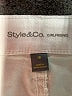 Style&Co Solid White Casual Pants Size 18 - photo 4