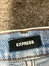 Express Hearts Blue Jeans Size 4 - photo 7