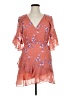 Talula Orange Cocktail Dress Size L - photo 1
