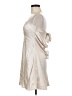 Hello Molly Metallic Ivory Cocktail Dress Size 6 - photo 5