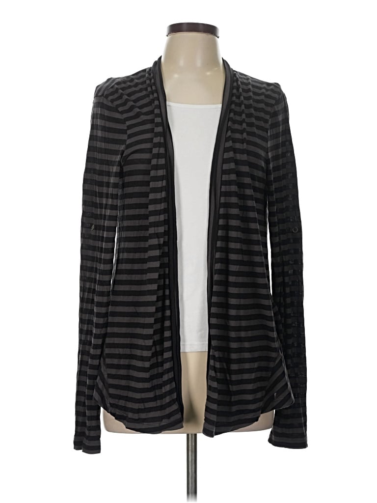Pre-owned Mod-o-doc Cardigan Sweater In Black