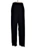 Impressions Solid Black Casual Pants Size S - photo 2