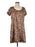 BCBGMAXAZRIA Animal Print Brown Casual Dress Size M - photo 1