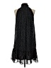 Taylor 100% Polyester Polka Dots Black Cocktail Dress Size S (estimated) - photo 2