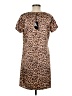BCBGMAXAZRIA Animal Print Brown Casual Dress Size M - photo 2