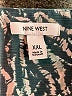 Nine West 100% Polyester Teal Sleeveless Blouse Size XXL - photo 7