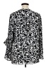 Vince Camuto 100% Polyester Black Long Sleeve Blouse Size XL - photo 2