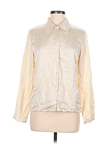 Harold's Long Sleeve Silk Top (view 1)