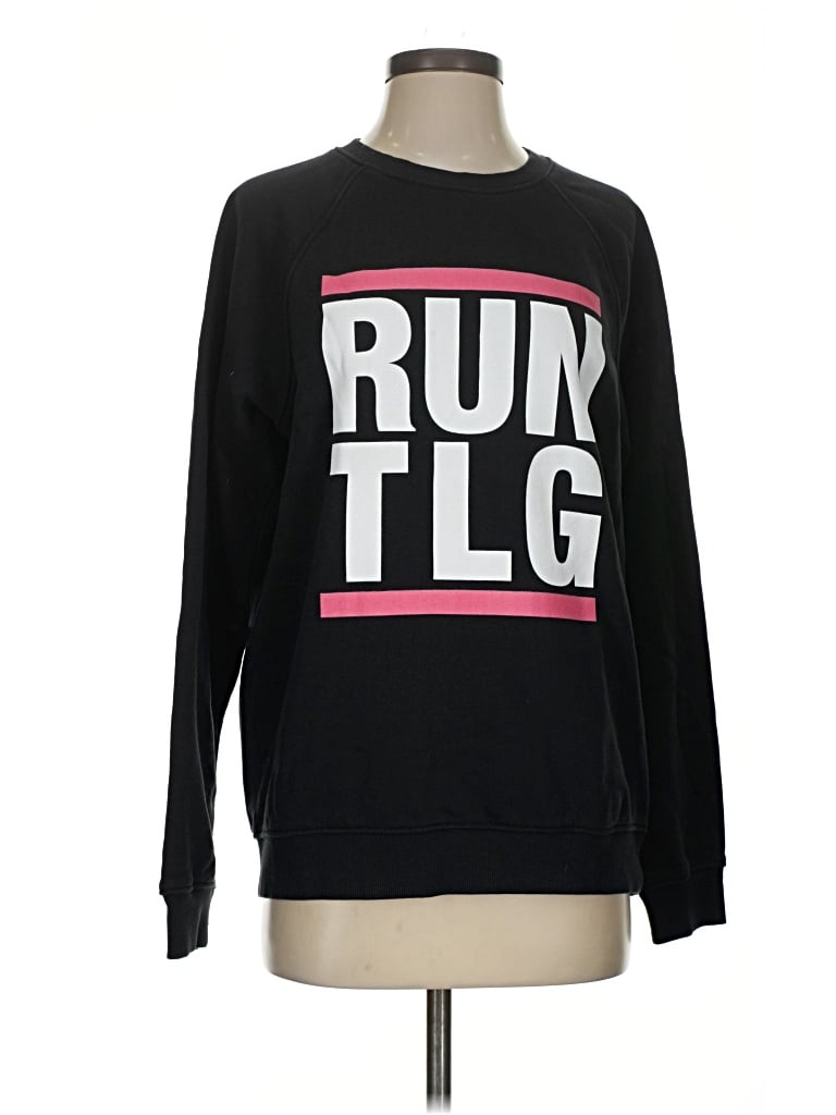 Pre-owned Unbranded Sweatshirt In Black