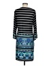 MSK Print Blue Casual Dress Size M - photo 2