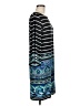 MSK Print Blue Casual Dress Size M - photo 4