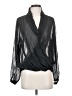 Elan Black Long Sleeve Blouse Size M (estimated) - photo 1