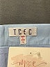 TCEC 100% Cotton Solid Blue Skort Size L - photo 3