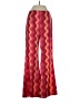 Nasty Gal Inc. 100% Polyester Chevron-herringbone Red Casual Pants Size 2 - photo 1
