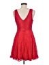 Express Hearts Red Cocktail Dress Size 6 - photo 2