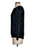 Lafayette 148 New York 100% Nylon Stars Black Pullover Sweater Size P (petite) - photo 5