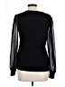 Adrianna Papell Black Pullover Sweater Size L - photo 2