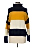 Cliche Color Block Yellow Turtleneck Sweater Size M - photo 1
