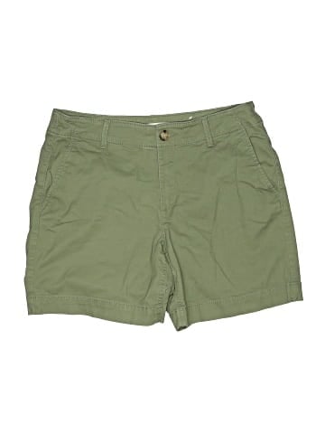 Ann Taylor LOFT Khaki Shorts (view 1)