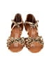 Unbranded Animal Print Brown Sandals Size 4 - photo 2