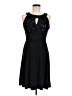 En Focus Studio Black Cocktail Dress Size 8 - photo 1