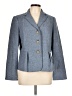 Talbots 100% Wool Tweed Blue Wool Blazer Size 12 - photo 1