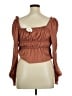 Altar'd State Brown 3/4 Sleeve Blouse Size XL - photo 2