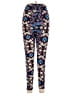 Lularoe Print Blue Leggings Size 1X (Tall & Curvy) - photo 2