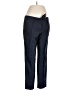 J.Crew Collection Chevron-herringbone Blue Wool Pants Size 8 - photo 1