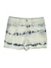 Grace Tie-dye Blue Denim Shorts Size 28 waist - photo 1
