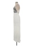 Mango 100% Rayon Silver Cocktail Dress Size S - photo 5