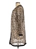 Milly 100% Polyester Animal Print Gold Coat Size 10 - photo 5