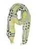 Unbranded Checkered-gingham Yellow Scarf One size - photo 1